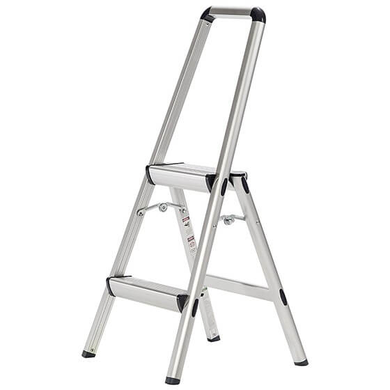 FT2 Folding Step Stool, 8 Ft Aluminum Step Ladder